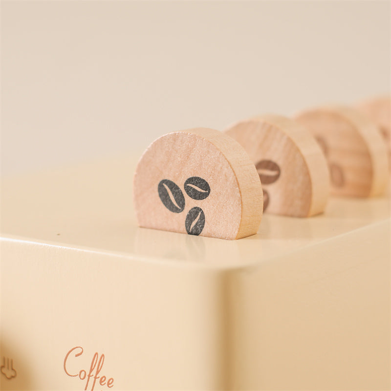 Fun Wooden Coffee Maker Playset for Kids