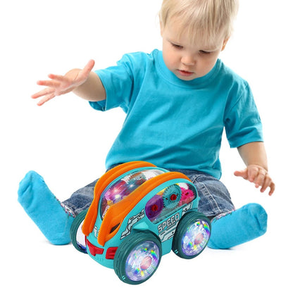 Turbo Speed Stunt Car with LED Lights and Sound