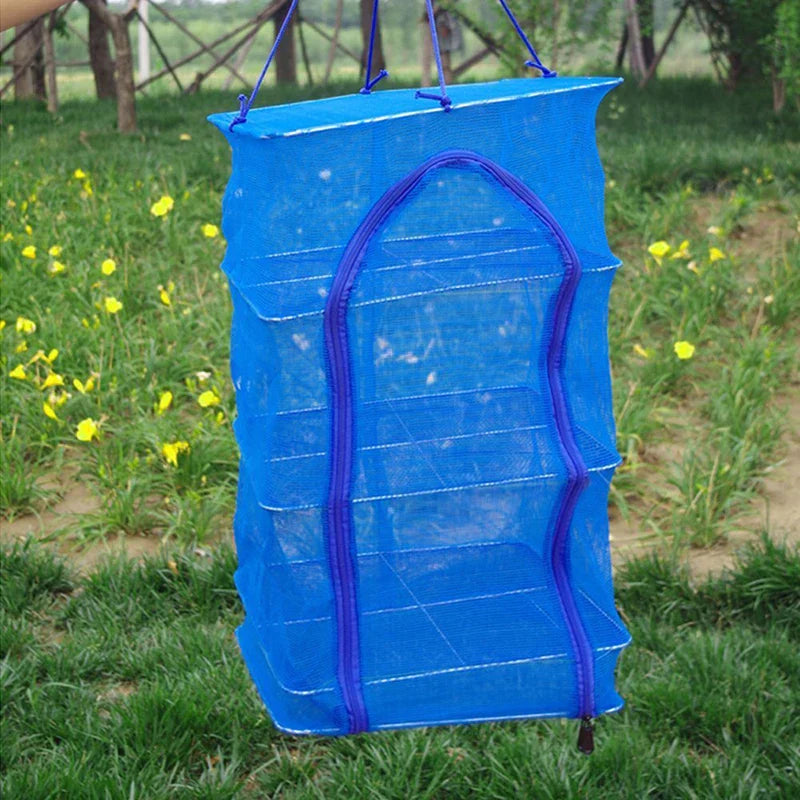 Foldable 3 Tier Vegetable Dryer Net Basket
