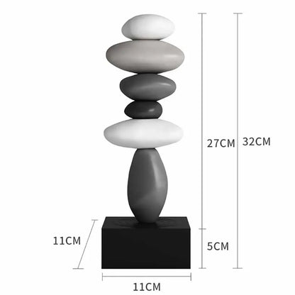 Serenene | Natural Rock Balance Decorative Accent