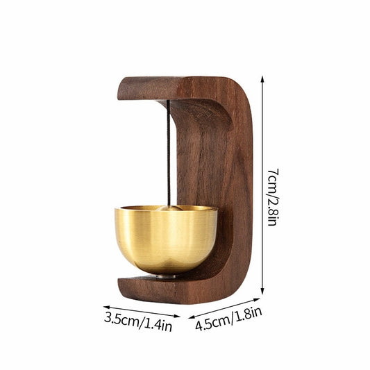 Rustic Wood Doorbell with Nature Sound - Befez