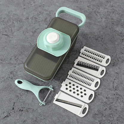 Easy 5-in-1 Vegetable Chopper and Grater Set - Befez