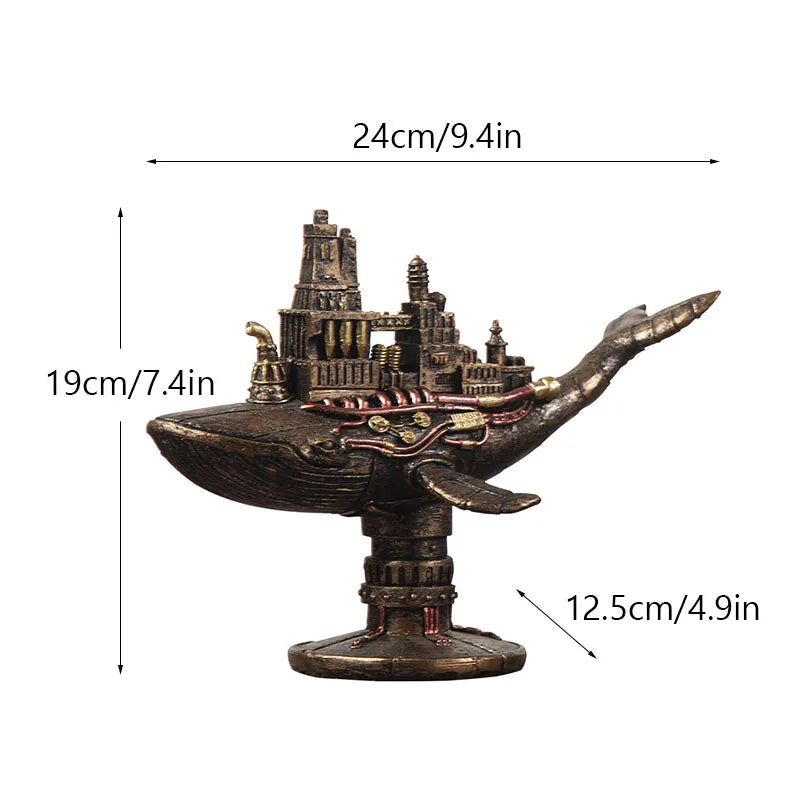 Unique Octopus Mechanical Desk Figure Decor