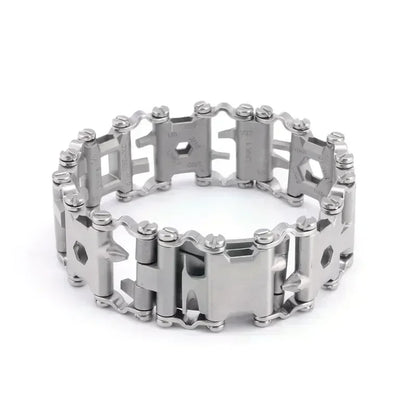 Tactical Steel Survival Wristband