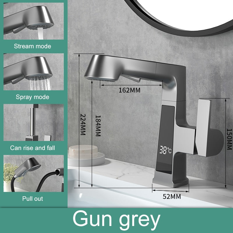 Stylish Digital Temperature Smart Faucet