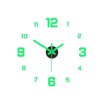 Modern Glow Quiet Wall Clock