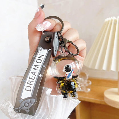 Sparkling Space Astronaut Keychain