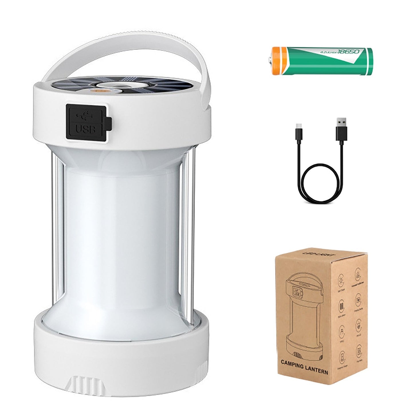Portable Rechargeable Outdoor Camping Lantern