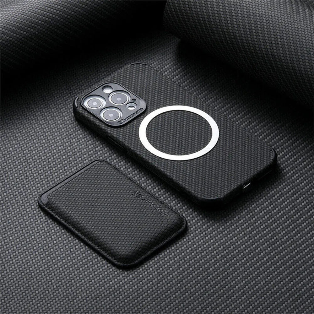 Thin MagSafe Phone Wallet Case for iPhone
