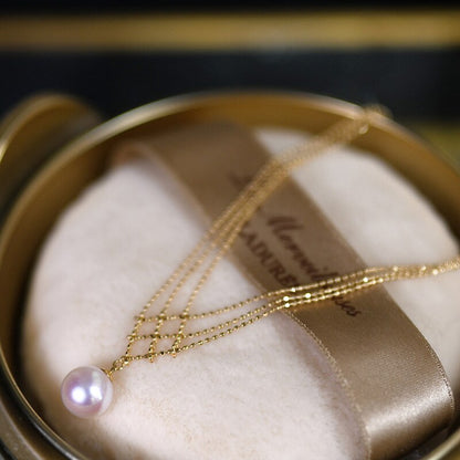 Chic Vintage Pearl Drop Necklace