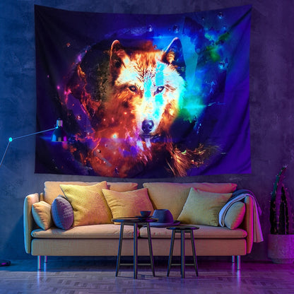 Vibrant Colorful Wall Hanging Tapestry
