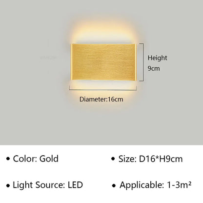 Contemporary LED Wall Light Fixtures for Home