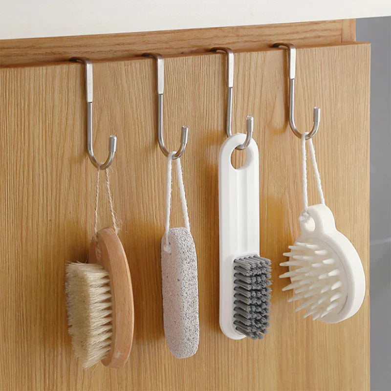 Strong Double Door Hooks Stainless Steel