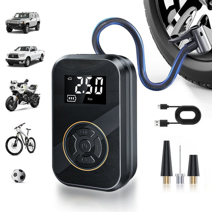 Portable Wireless Air Compressor Power Bank - Befez