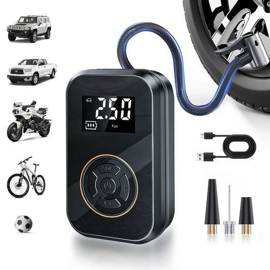 Portable Wireless Air Compressor Power Bank - Befez