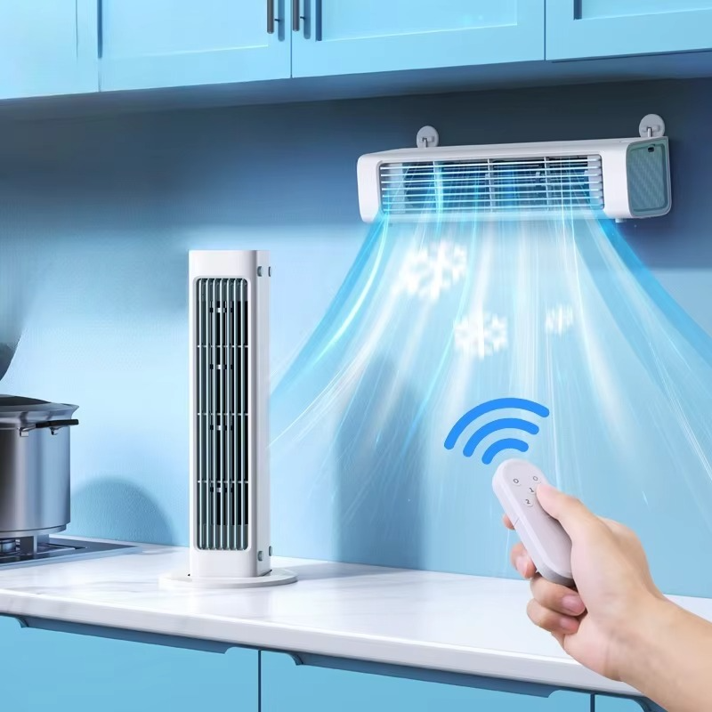 Silent Wall Mount Fan - Compact Powerful Air Circulator - Befez