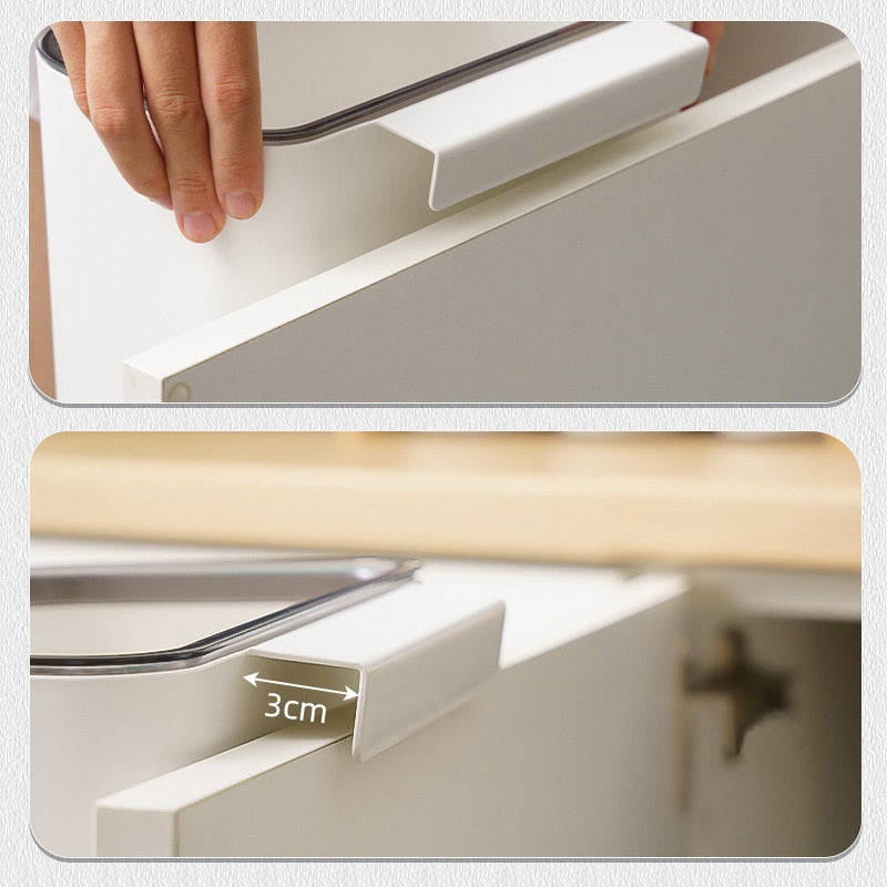 Space Saving Wall Mount Kitchen Trash Bin