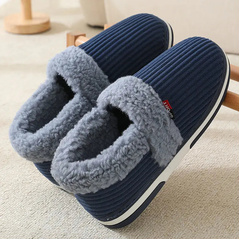 Cozy Couple Slippers with Soft Cushioning