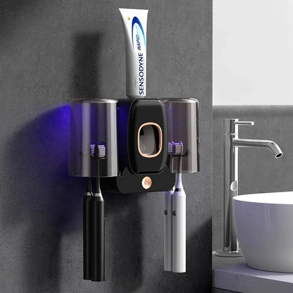 UV Toothbrush Sanitizer with Automatic Dispenser - Befez