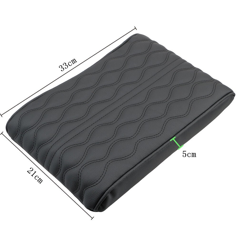 Premium Leather Car Armrest Cushion