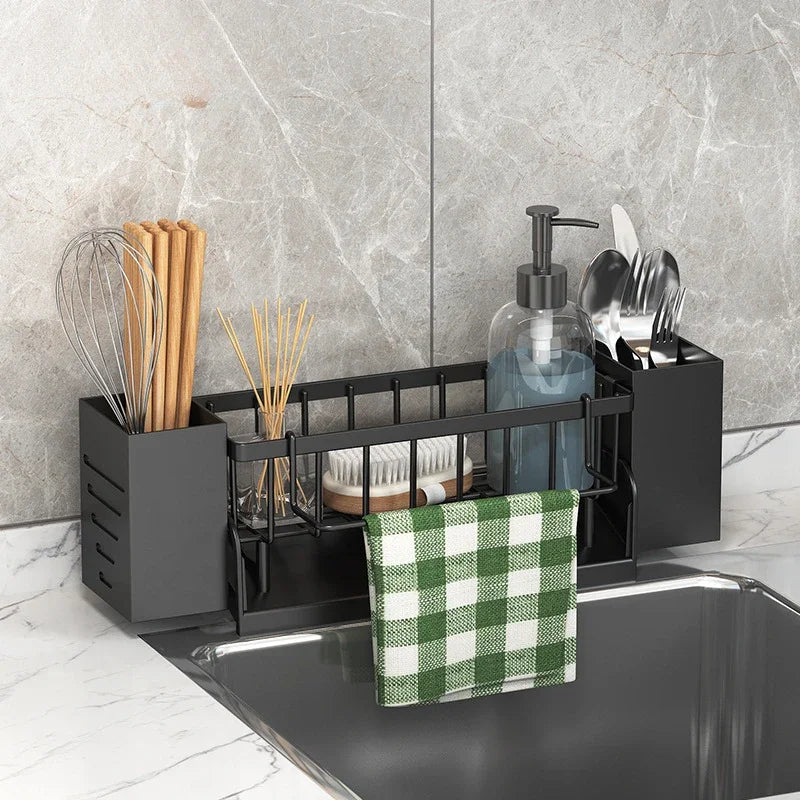 Space Saving Kitchen Sink Caddy with Drainage Tray - Befez