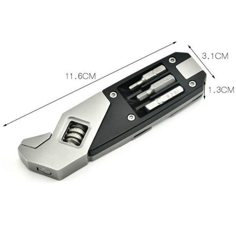 Premium Folding Stainless Steel Tool Kit Set
