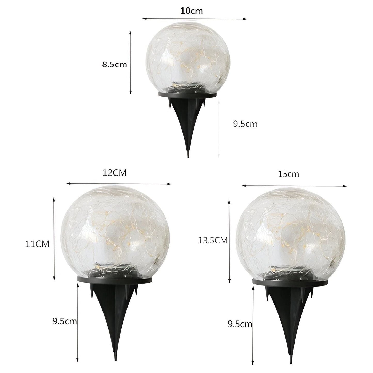 Befez Lumora Solar Powered Outdoor Lamp Warm White Waterproof