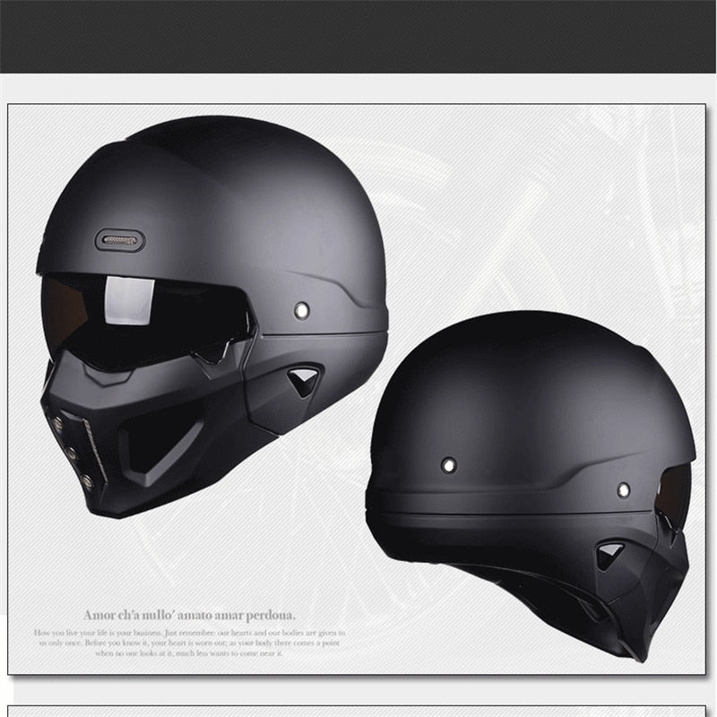 Befez | Classic Removable Full Face Motorcycle Helmet