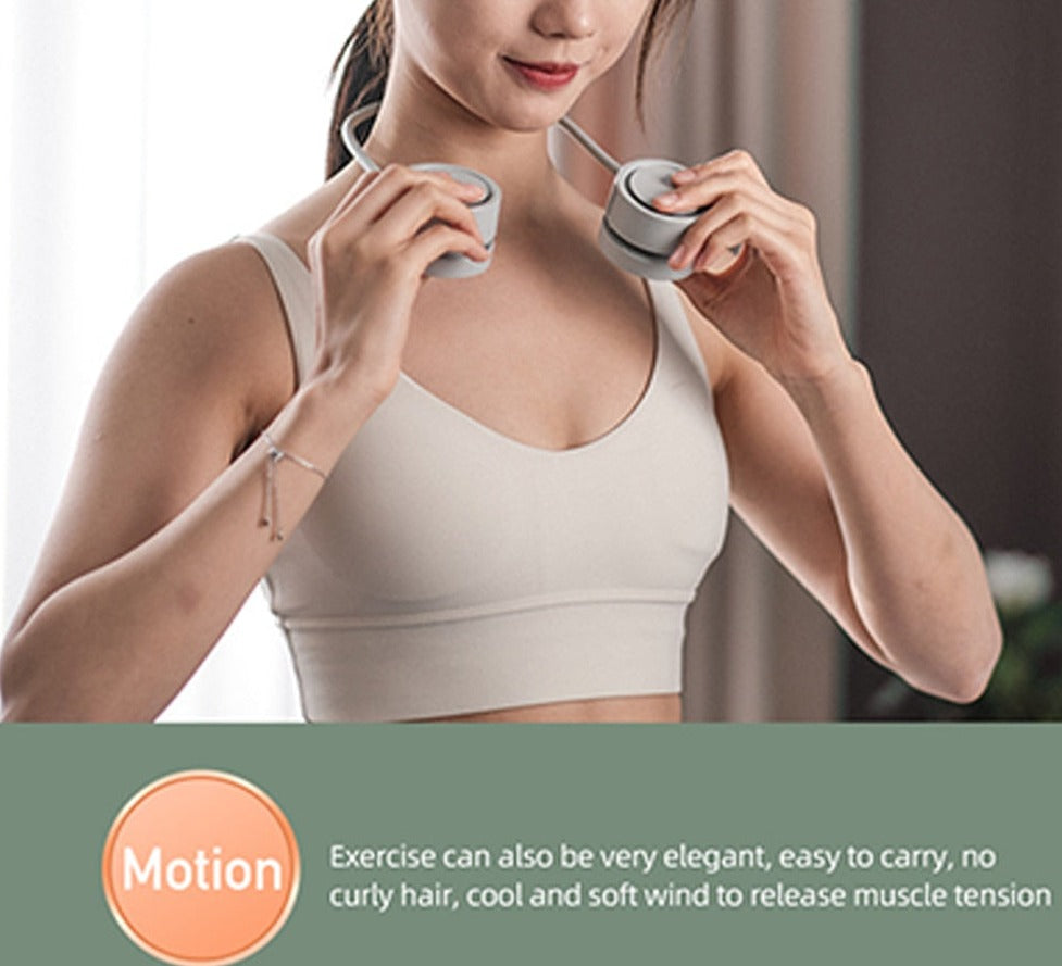 Portable Rechargeable Personal Neck Air Fan