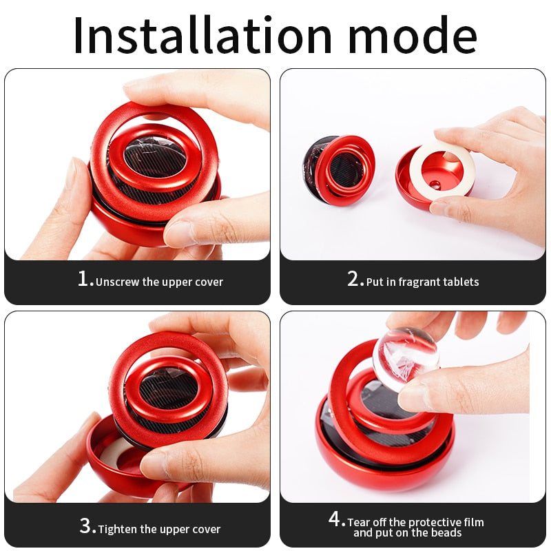 Fresh Scent Double Ring Car Air Freshener