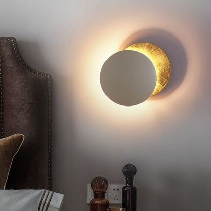 Unique Solar Eclipse Wall Light