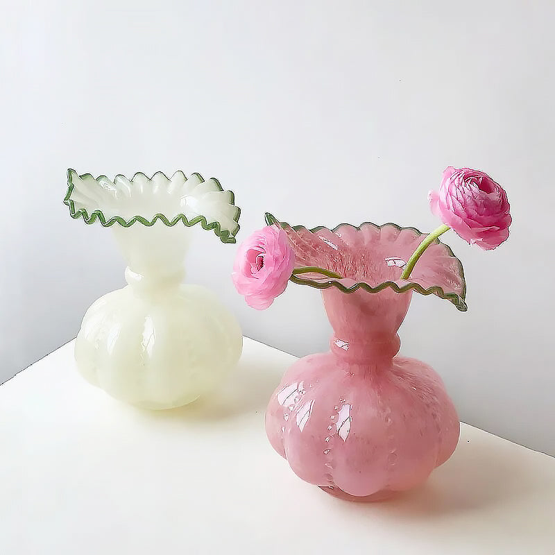 Clear Autumn Decorative Vase