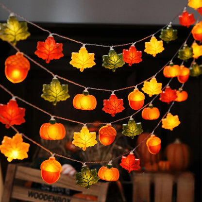 Warm White Halloween LED String Fairy Lights - Befez