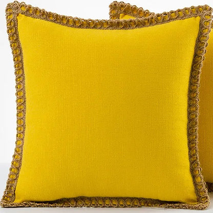 Vibrant Decorative Pillow in Classic Design