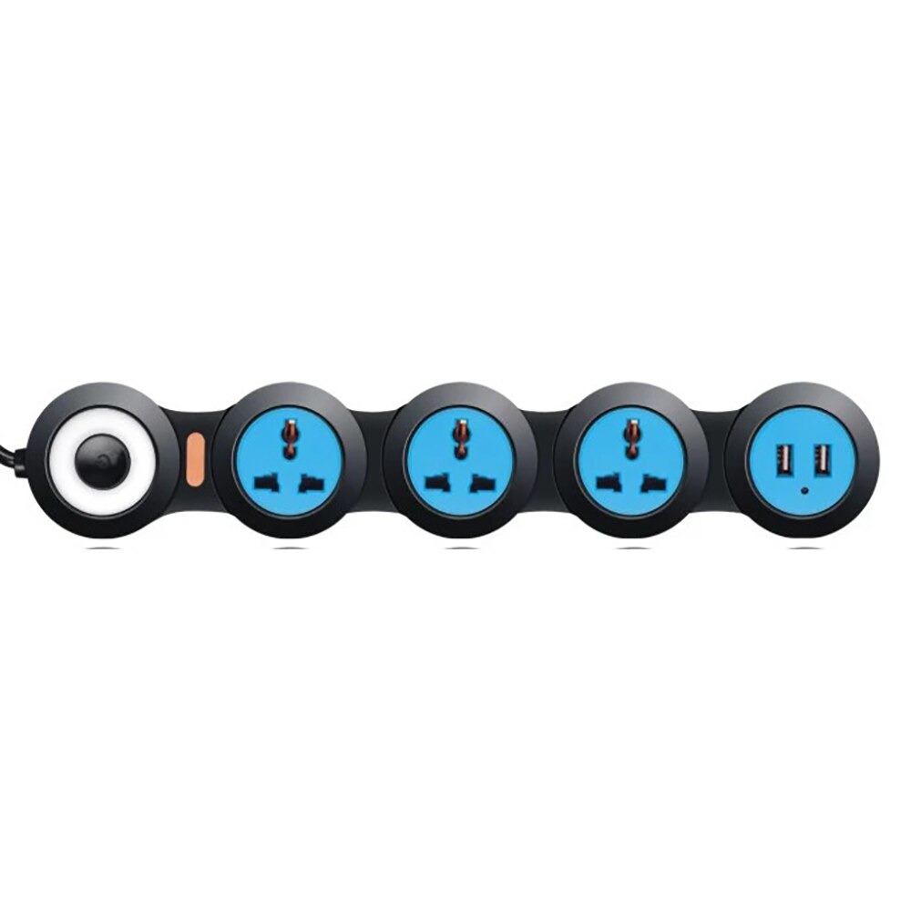 Compact Multi Plug Power Extension Cord