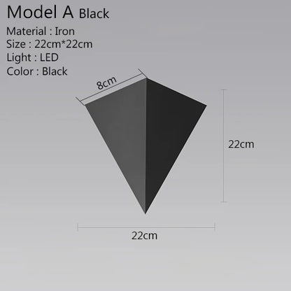 Bright LED Wall Light 3W Energy Saving Lamp