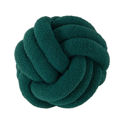 Textured Rope Knot Decor Pillow