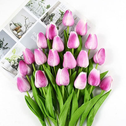 Befez | Fake Tulip Arrangement with Natural Looking Blooms