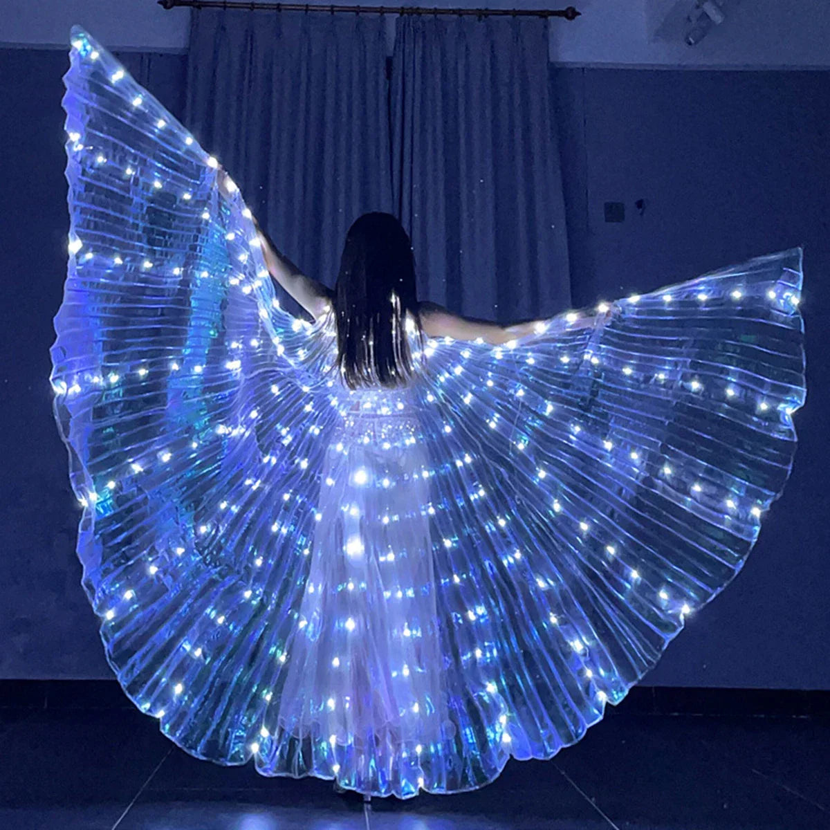 Colorful LED Fairy Wing Costume for Girls