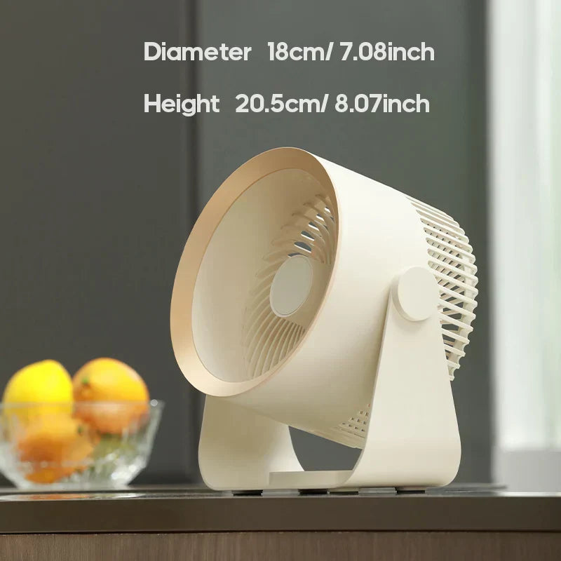 Compact USB Travel Fan Cooler