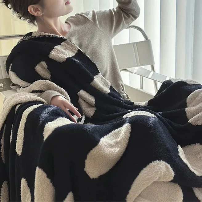 Cozy Fleece Sofa Throw Blanket