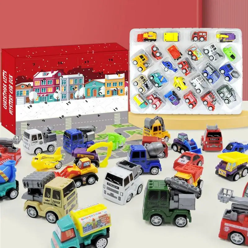 Fun Kids Car Calendar for Christmas