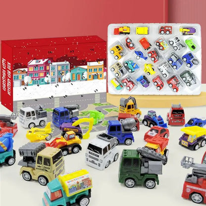 Fun Kids Car Calendar for Christmas