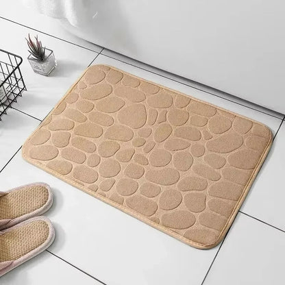 Soft Grip Floor Mat with Memory Foam and Plush Velvet - Befez