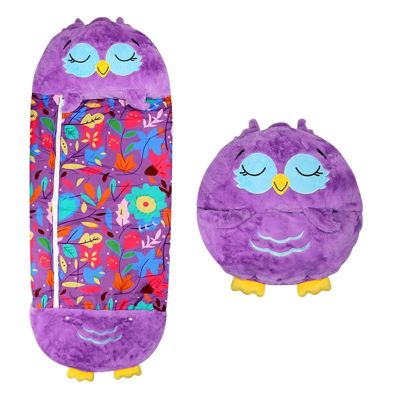 Soft Plush Sleep Bag for Warm Nights