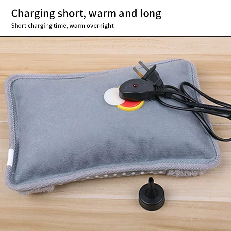 Fast Electric Heat Water Bottle with Rechargeable Warmer