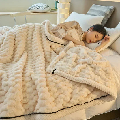 Cozy Plush Fall Throw Blanket - Befez