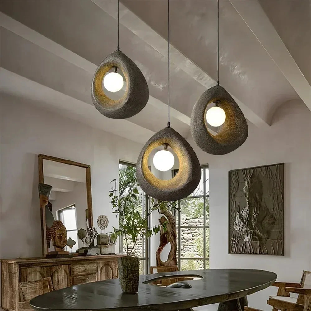 Simple Asian Style Hanging Light Pendant - Befez