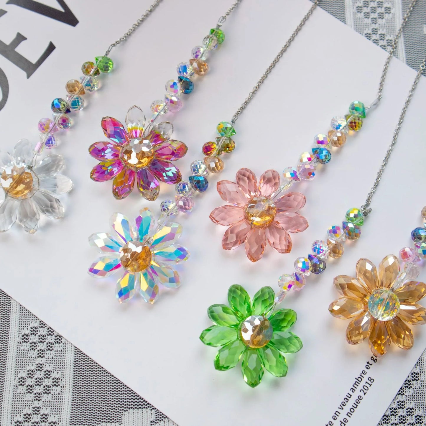 Colorful Crystal Window Hanging Decoration