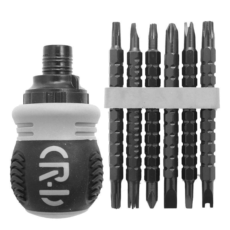 Essential 10pc Ratchet Screwdriver Tool Kit - Befez